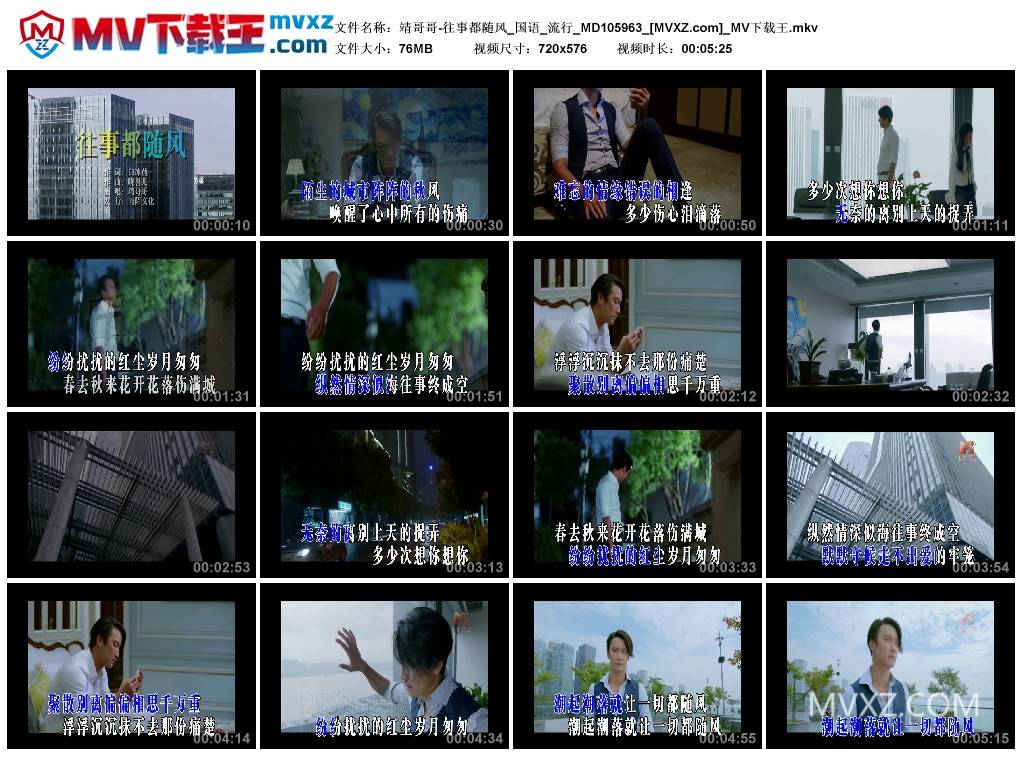 靖哥哥-往事都随风_国语_流行_MD105963